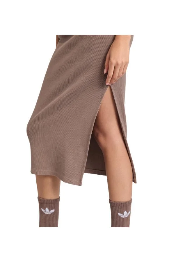 adidas Originals  ESSENTIALS RIB TANK MAXI DRESS WASHED for Women | Best Price UAE